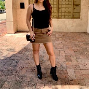 Brown Mimi skirt